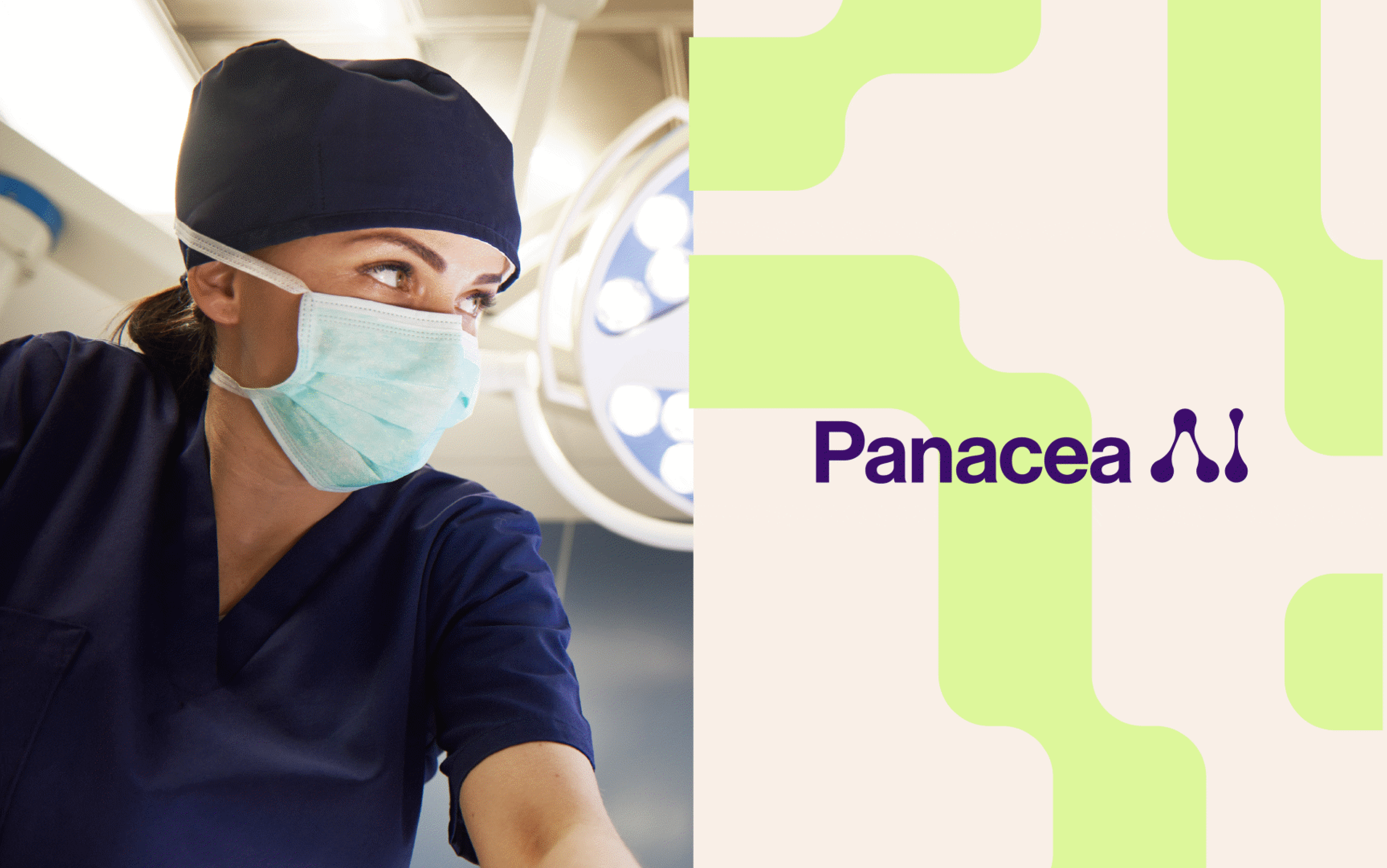 Surgeon preparing in operating theatre