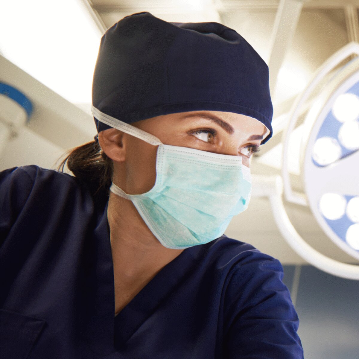 Surgeon in theatre